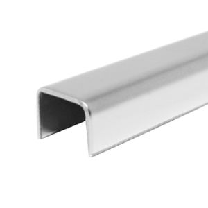 Listel de acero 304 8K Espejo 2cm x 2.44m