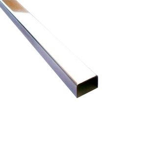 Listel de acero 304 8K Espejo 1cm x 2.44m
