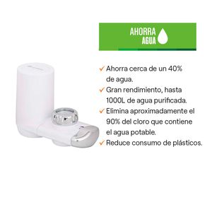 Purificador de agua Vigahome BEC-8081 Grifo Blanco