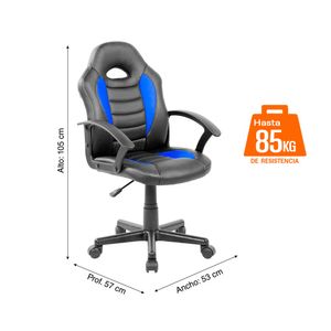 Silla Gamer Azul
