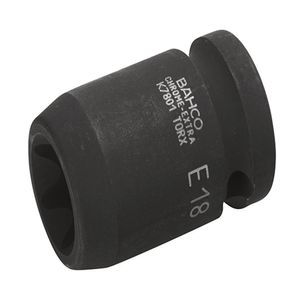 Dado impacto torx E12 encastre 1/2