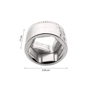 Dado 3/8" hexagonal 12mm
