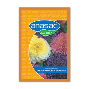 Semillas de Aster Princesa mix en sobre