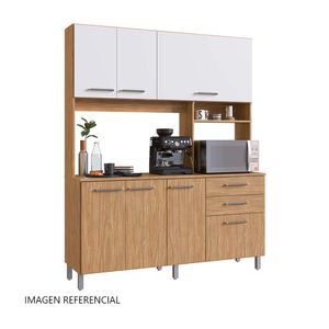Mueble Alacena de Cocina New Antonia 160cm MDP Orange