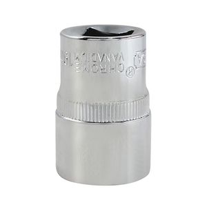 Dado cromado 1/2" 19mm CRV