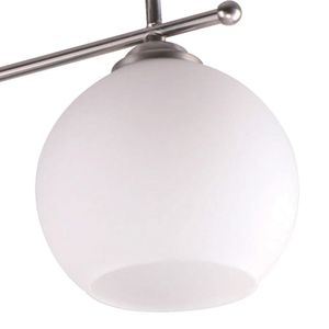Lámpara Colgante Orange Isla 3 Luces E27 Blanco/Cromo