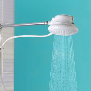 Ducha Eléctrica Lorenzetti Bella Ultra 4T 6400W Blanco