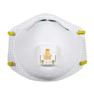 Respirador 3M valvula 8511 N95 x 5 unidades