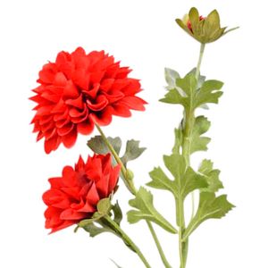 Crisantemo Margarita rojo 66cm