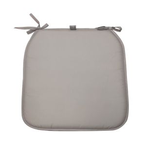 Set x 4 cojines para silla de terraza taupe 40x40cm