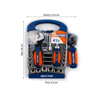 Set herramientas Stubby 45 piezas