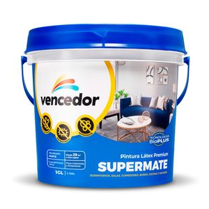 Supermate antibacterial nuevo Gris Oriente 1 galón