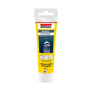 Silicona baños y cocinas transparente x 82ml