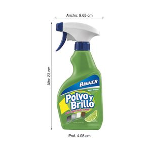 Limpiador polvo y brillo Citrus 300ml