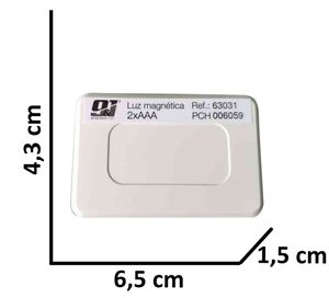 Pack x 2 luz led magnética apertura puertas cajones