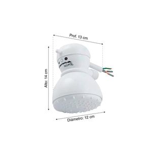 Ducha Eléctrica Corona Ballerina 3T 5350W Blanco