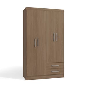 Ropero Cali 4 Puertas 2 Cajones 2 Repisas MDP Nature