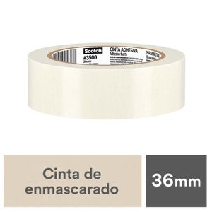 Cinta Masking Tape Multiuso 3500 36mm x 40m Scotch 3M