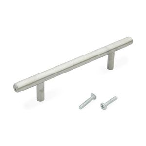 Tirador Recto Pesado Acero Inoxidable 96mm