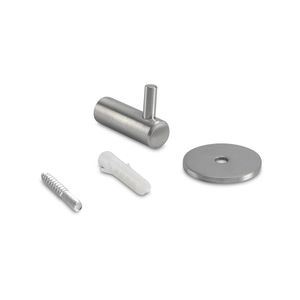 Perchero de pared Acero Inoxidable Chico 1 Gancho Global Trader