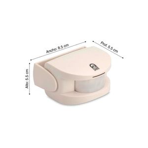 Sensor de movimiento infrarrojo con alarma