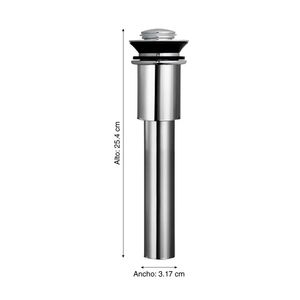 Desagüe Push para lavatorio 1 1/4"x8"