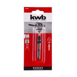 Vástago de inserción 1/2" x20mm SDS Plus KWB