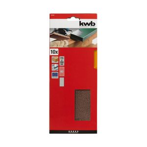 Lijas rectangulares Velcro 10 piezas G80