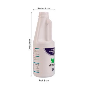 Alcohol Isopropílico al 53% Daryza 1lt