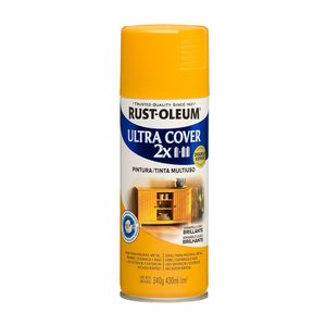 Spray Ultra Cover 2X Amarillo Oro Brillante  340 gramos