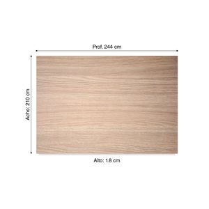 Tablero de Melamina Duratex 7x8D 18mm Arena