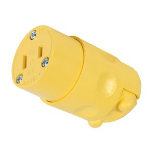 Conector 15A PVC 125V 2 patas