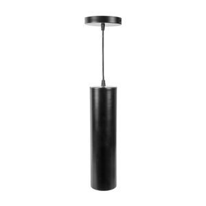 Colgante Tubo Dicroico Negro