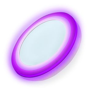 Plafón Adosado 16W Morado 2 luces