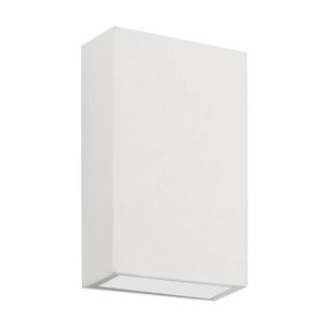 Aplique exterior LED 2 luces 4W Blanco Luz Cálida