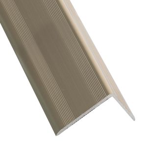 Borde Peldaño Aluminio Bronce Mate 240 Cm