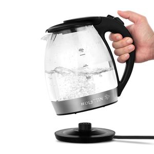 Hervidor Eléctrico vidrio Holstein 1.8 litros