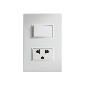 Interruptor+Tomacorriente Universal