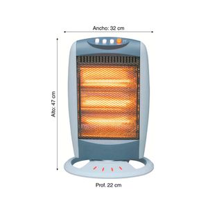 Estufa Halogena Orange 1200W