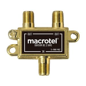 Divisor de señal Macrotel 2 salidas