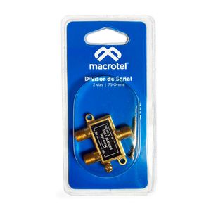 Divisor de señal Macrotel 2 salidas