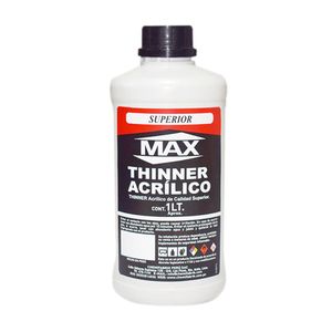 Max Thinner acrílico 1 litro
