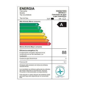 Bryant Terma a gas 5,5 litros GLP