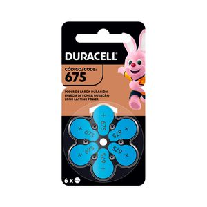 Pila Duracell Auditiva nro675 x6