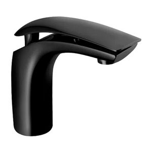 Mezcladora para Lavatorio Monocomando Vainsa Martini Baja Negro