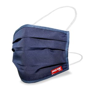 Mascarilla Nylon Plieg 19x14cm Plomo 10unid