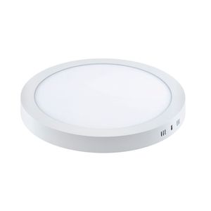 Downlight LED Adosado Redondo 18W Luz Amarilla