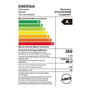 Congelador Electrolux 318 litros EFCC32C2HQW
