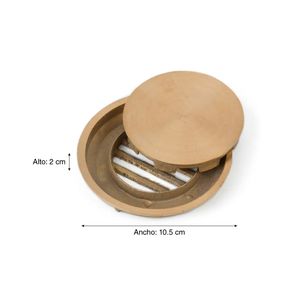 Trampa campana Bronce 4"