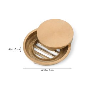 Trampa campana Bronce 3"